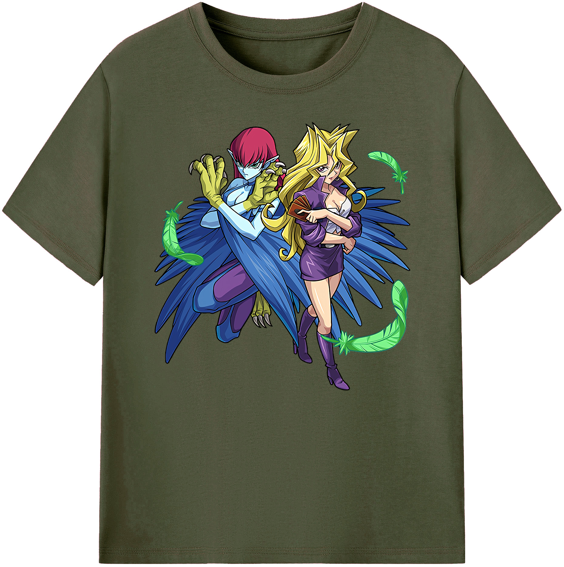 （画像用） 遊☆戯☆王 Yu-Gi-Oh! 綿100％ メンズ半袖Tシャツ｜肌触りやわらか＆通気性